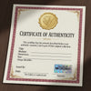 Certificado de autenticidad de una obra de arte