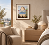 Girl on a Balcony by Fernando Botero