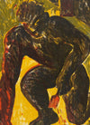 Miquel Barceló's Kneeling Painter