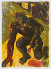 Miquel Barceló's Kneeling Painter