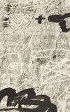 Improvisations en Blanc et en Noir 4 de Antoni Tàpies
