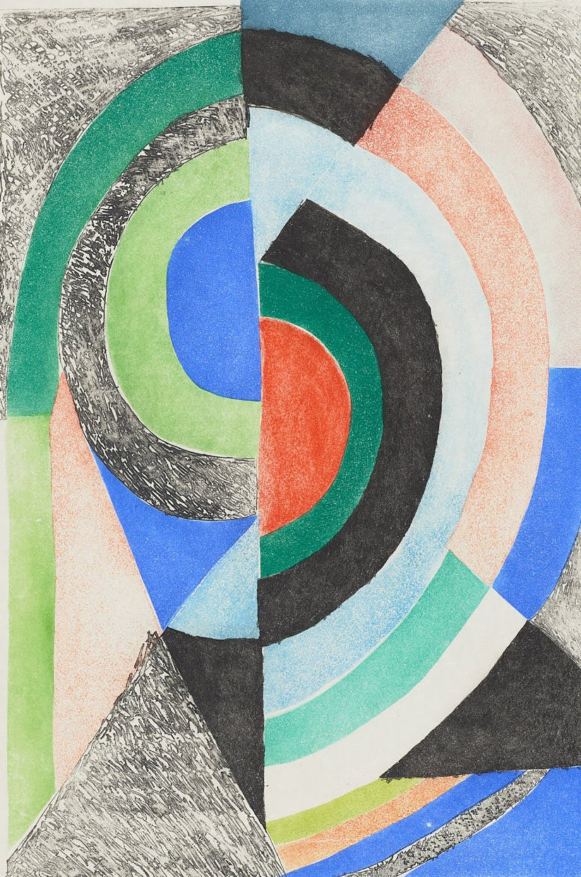 Rythme-coloré by Sonia Delaunay