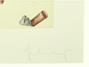 Study for Steel and Lead Ashtray by Claes Oldenburg