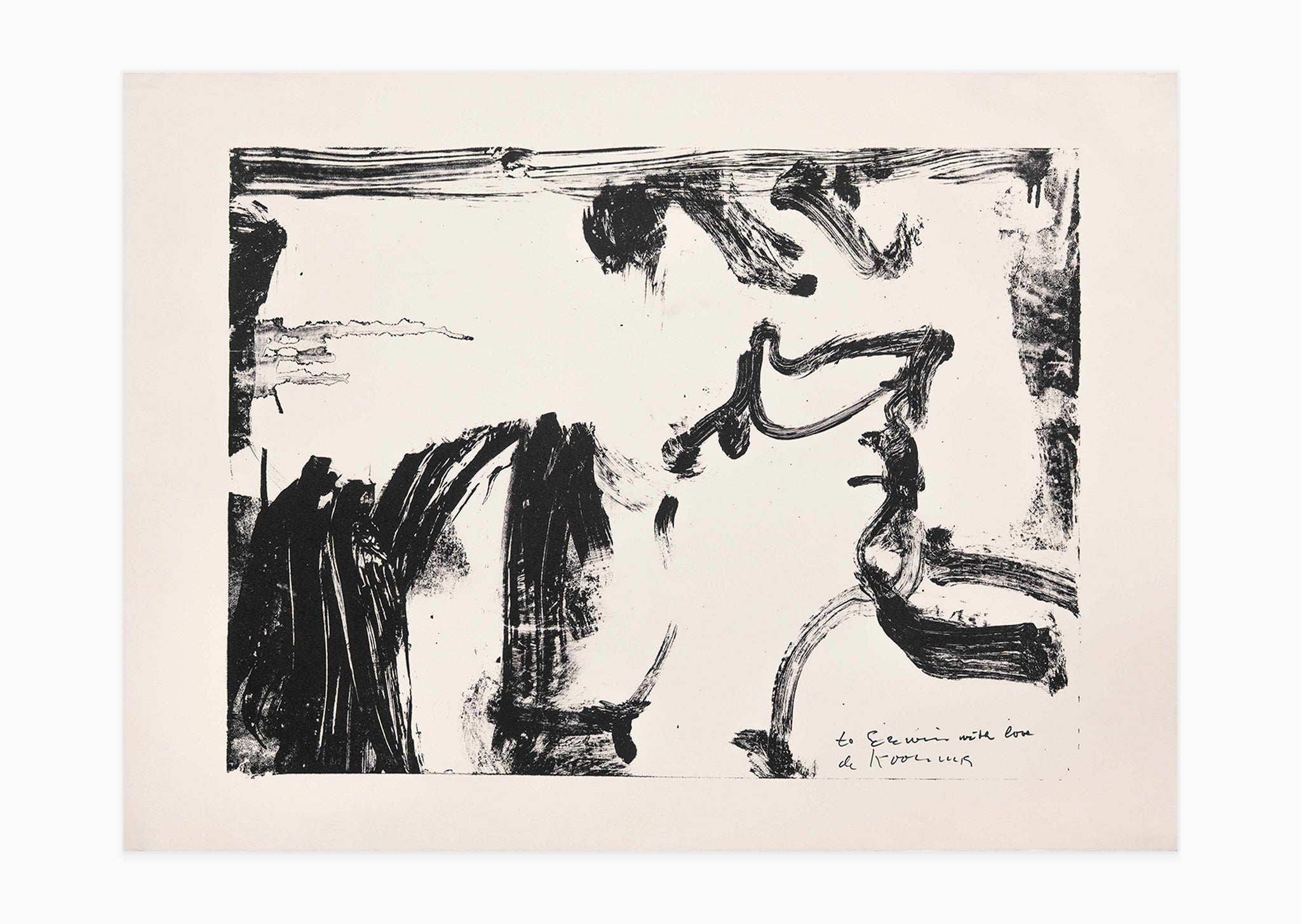 Sin título (Litho 8) de Willem De Kooning