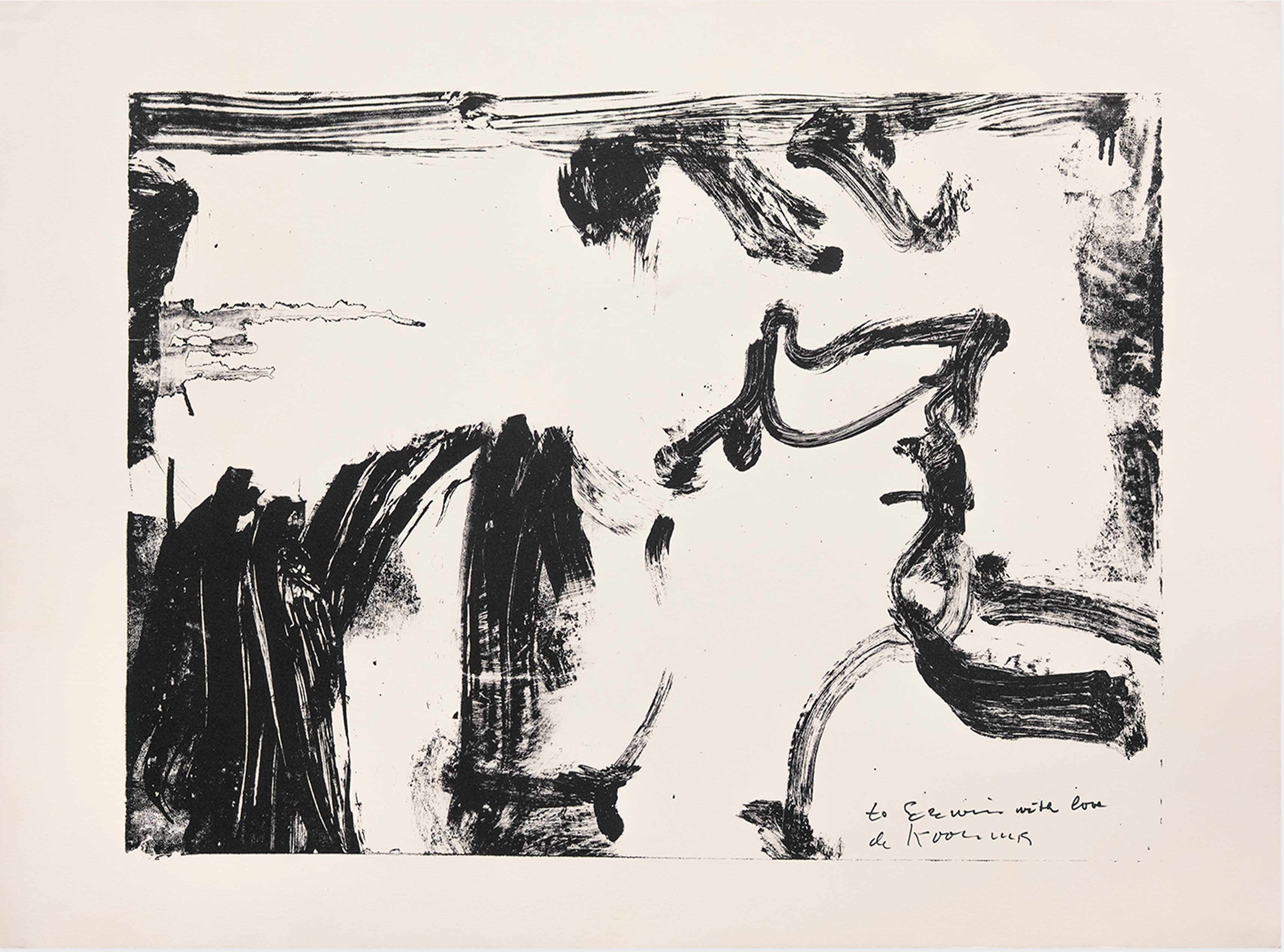 Untitled (Litho 8) by Willem De Kooning