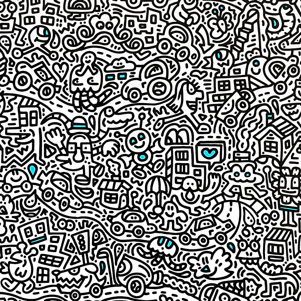 City Blues de Mr. Doodle