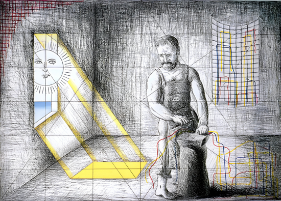 Mercurio Ed Argo de Guillermo Pérez Villalta