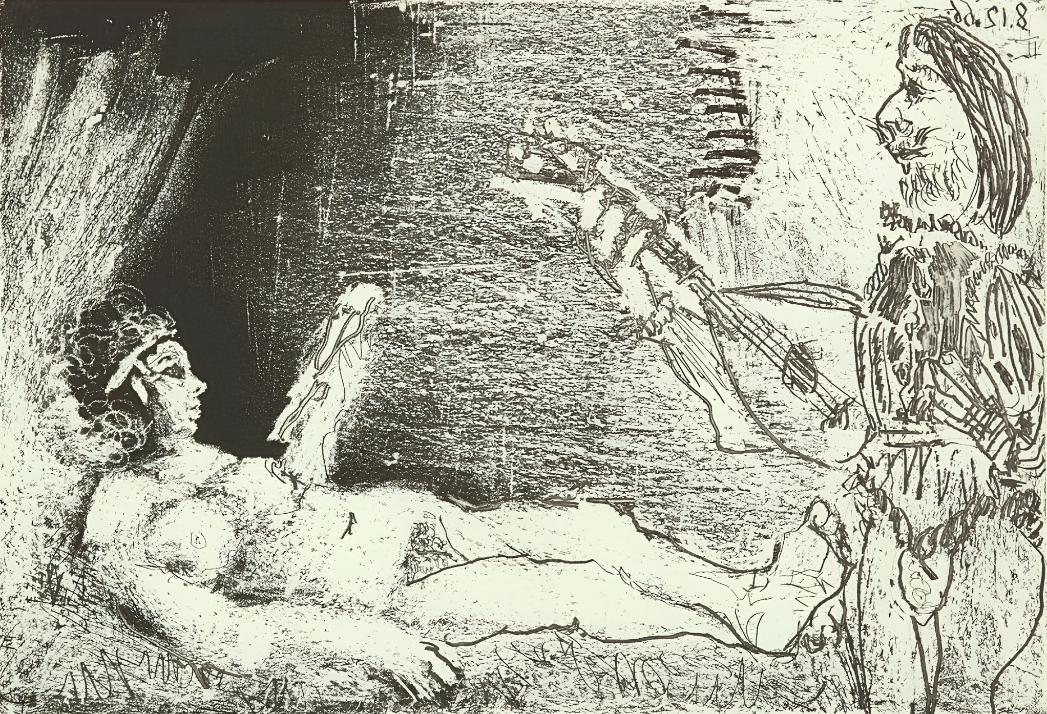 Le Cocu magnifique I de Pablo Picasso