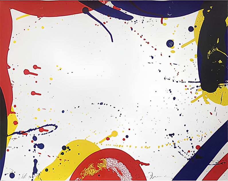 Sin Título (SF-61) de Sam Francis