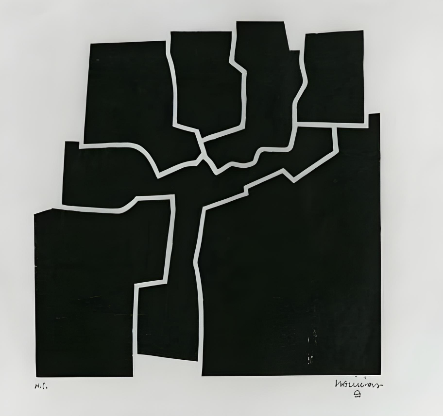 Beltza V by Eduardo Chillida