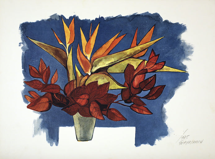 Flor de Orquídea by Oswaldo Guayasamín