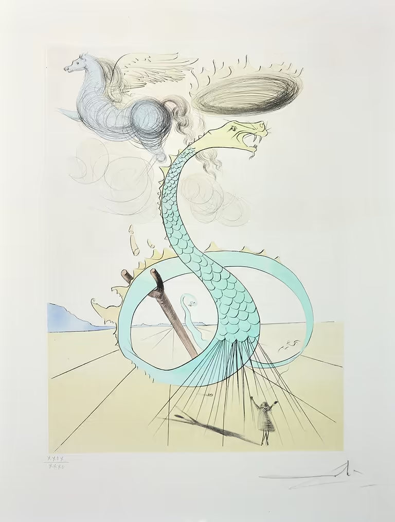 Dan by Salvador Dalí 