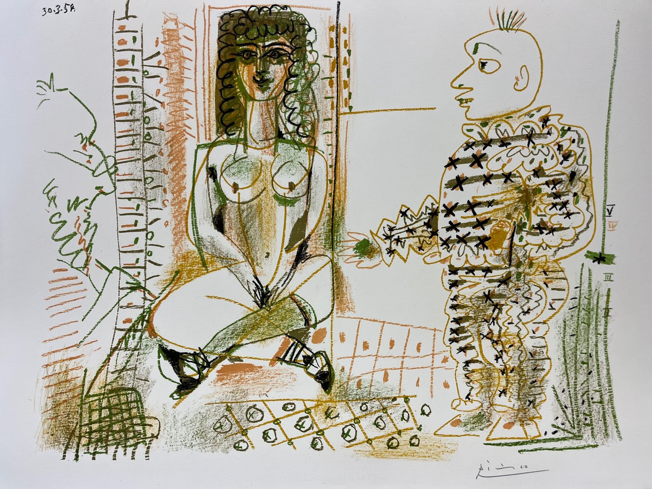 Le peintre et son modele
