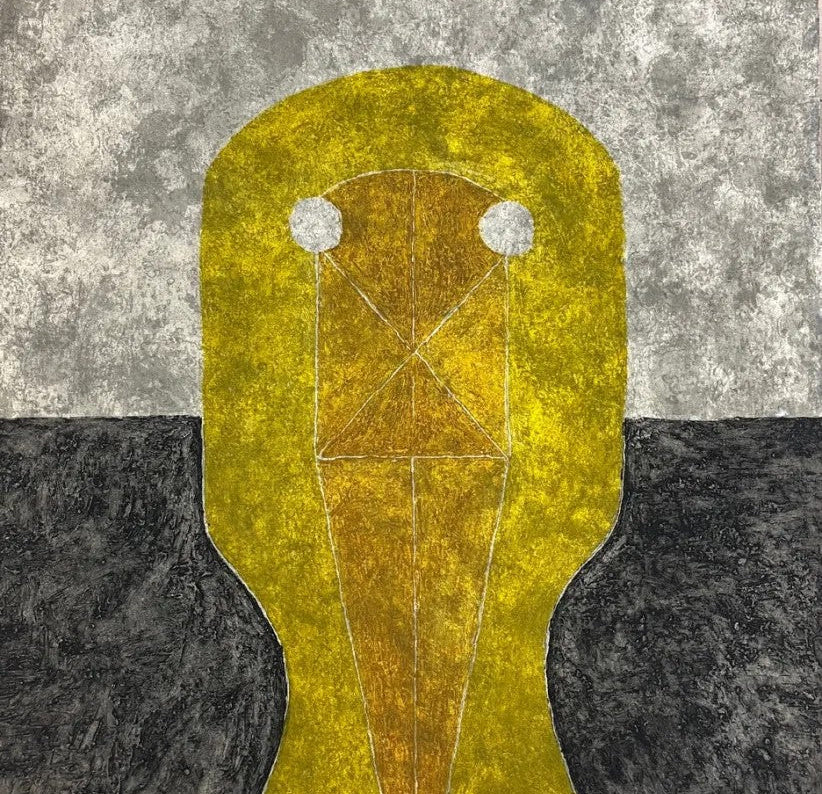 Cabeza en Ocre de Rufino Tamayo