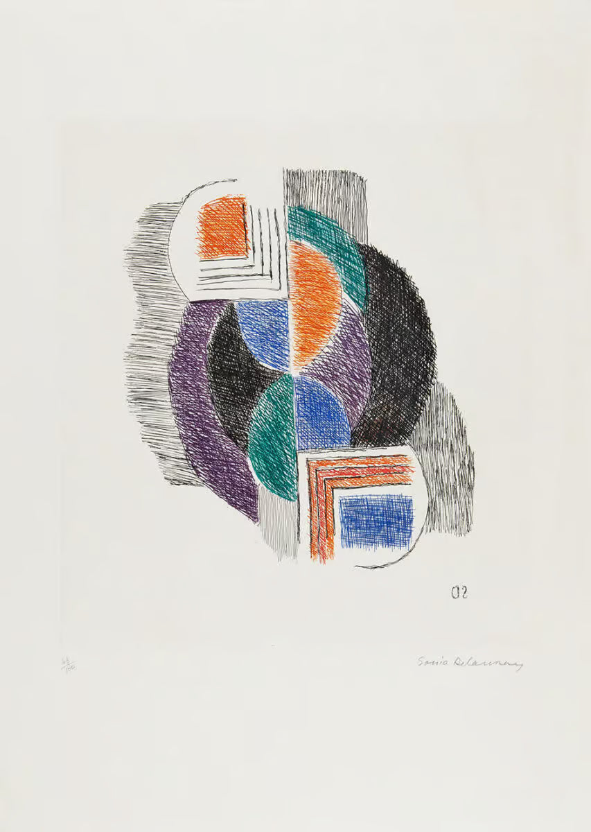 Composition by Sonia Delaunay