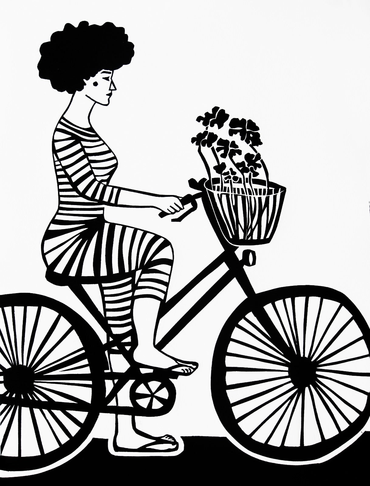 En bici de Cristina Gayarre