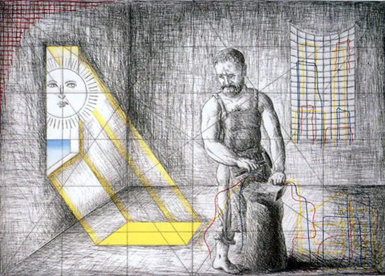 Mercurio Ed Argo de Guillermo Pérez Villalta