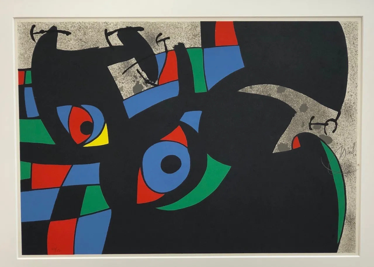 El lagarto de las plumas de oro de Joan Miró