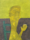 Personaje sentado de Rufino Tamayo