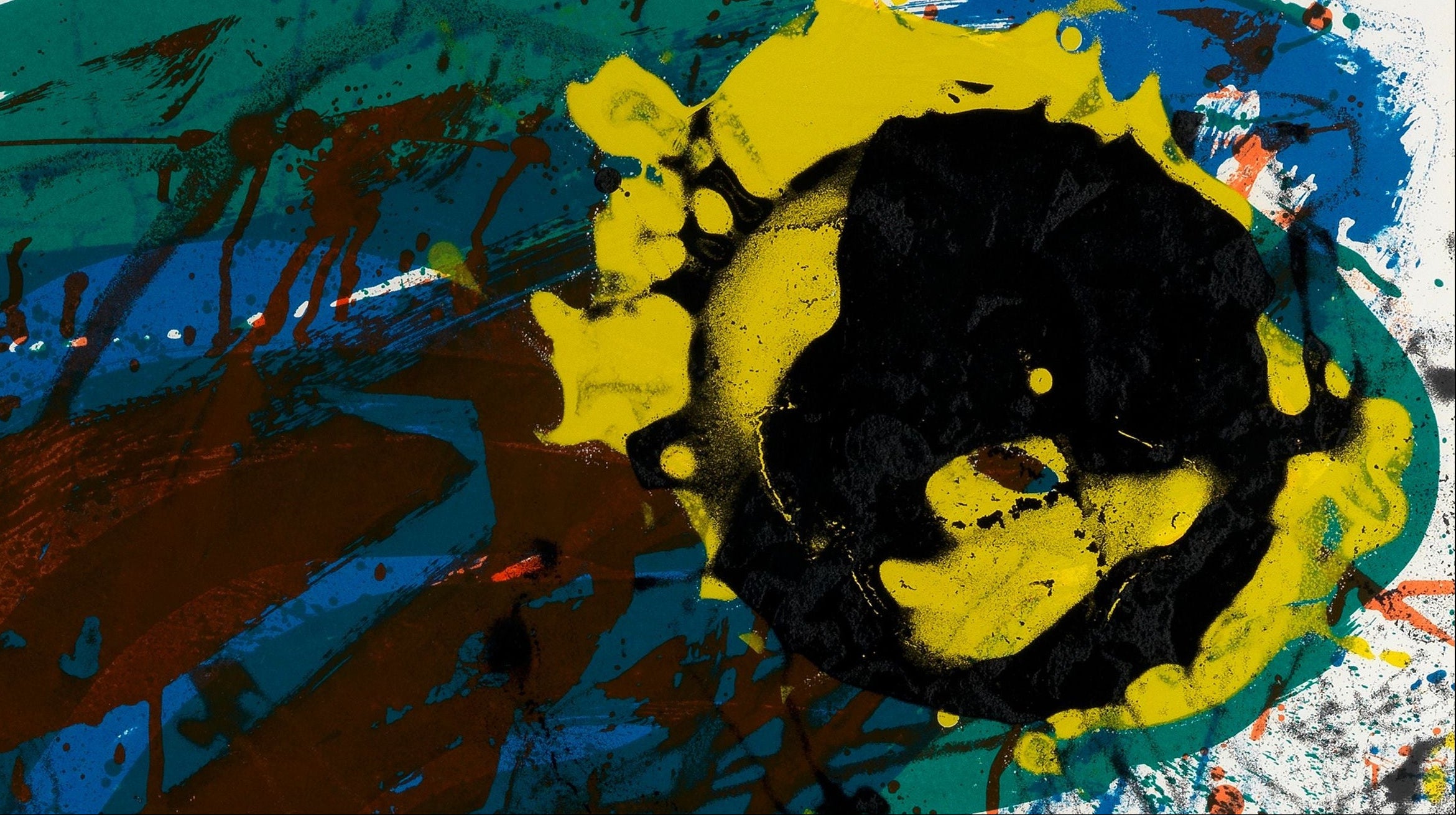 For Thirteen by Sam Francis