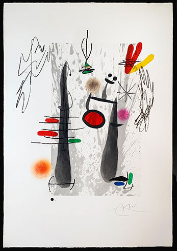 La Longue et l'évaporée de Joan Miró