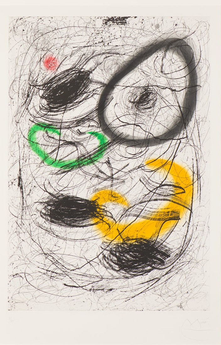La cabellera de Berenice II de Joan Miró