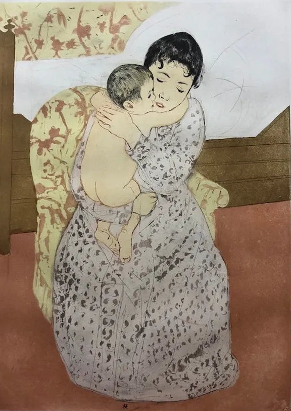 L'enfant nu de Mary Cassatt
