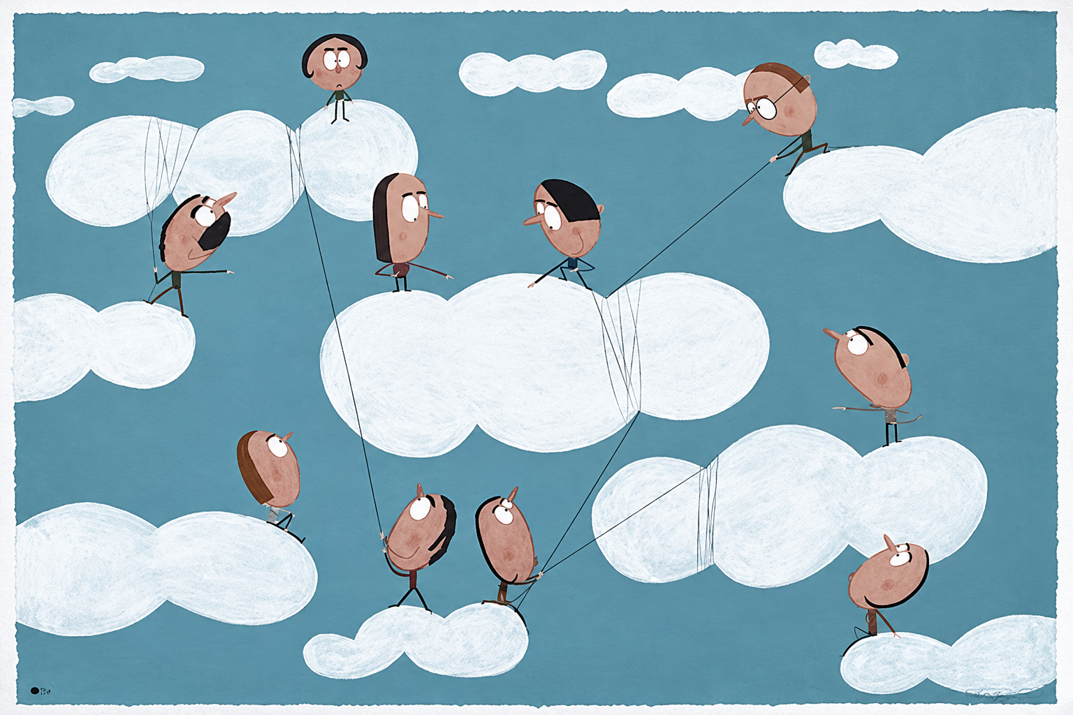 Cazadores de Nubes by Moisés Yagües