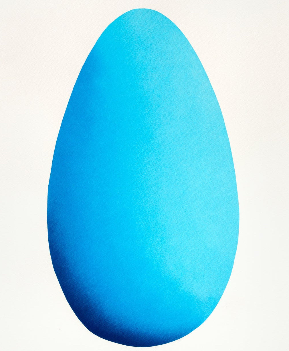 Blue Egg by David Nash