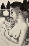 La femme à la Boule de Paul Delvaux