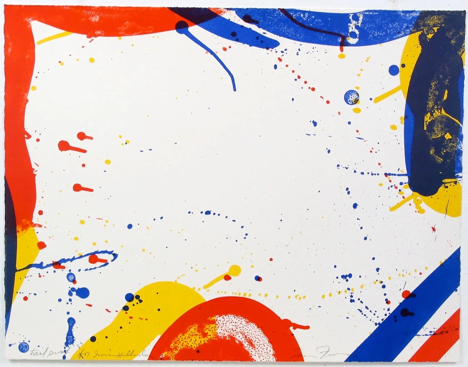 Untitled (SF-61) by Sam Francis